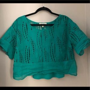 Crop top from Anthropologie